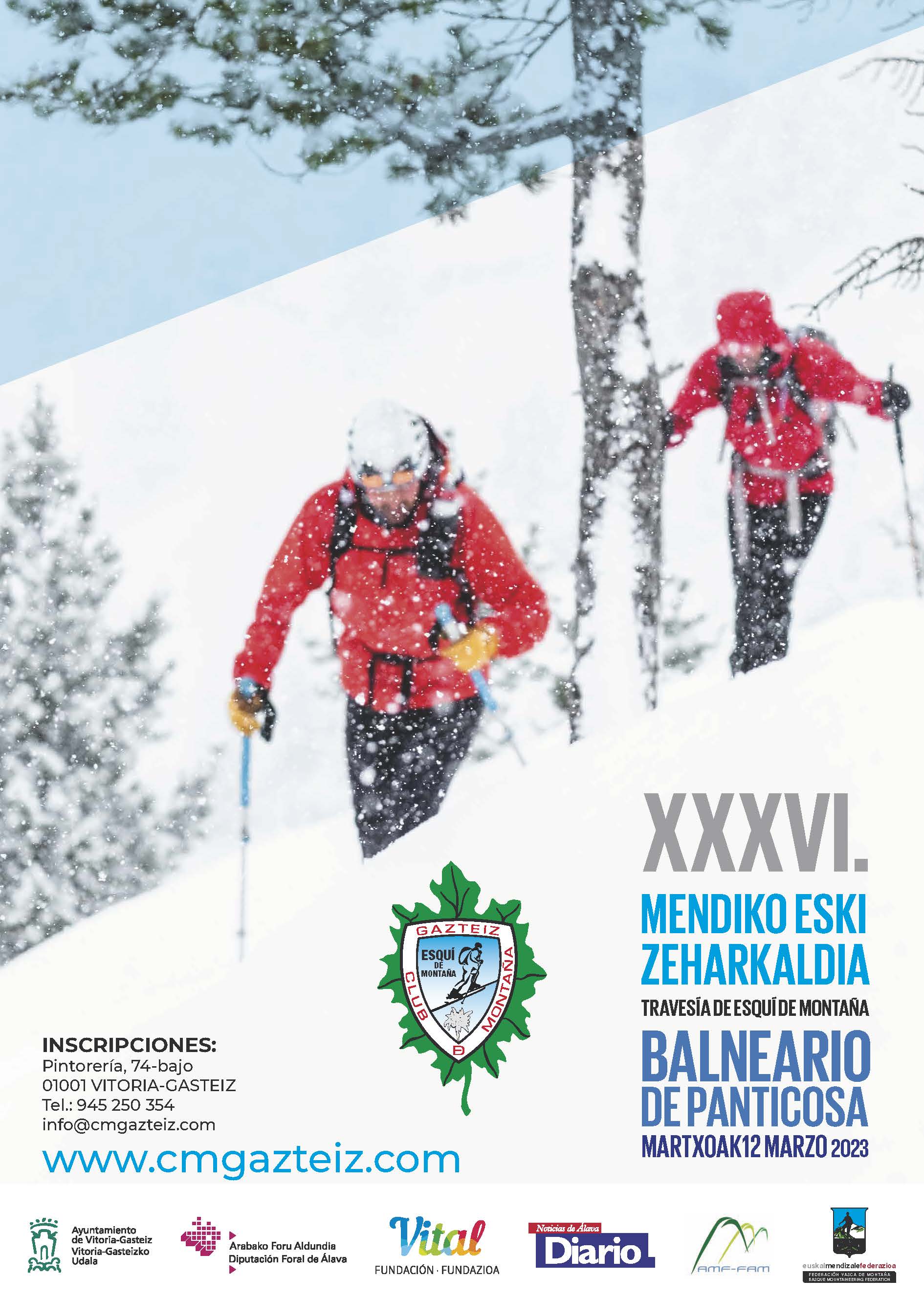 36 TRAVESIA DE ESQUI DE MONTAÑA - CM GAZTEIZ
